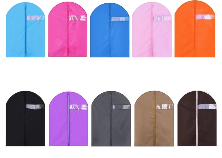 Printed Suit Cover Garment Clothes Dress Bag Made of Non Woven Polyester Cotton EVA