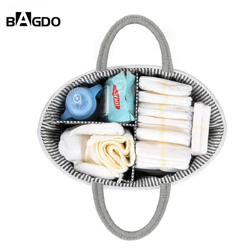Wholesale Felt Organizer Hanging Bag Portable Storage Basket Baby Diaper Bag