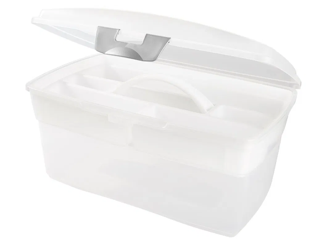 High Quality Plastic Containing Box Craft Box Sewing Box PP Storage Box for Medicine Cabinet