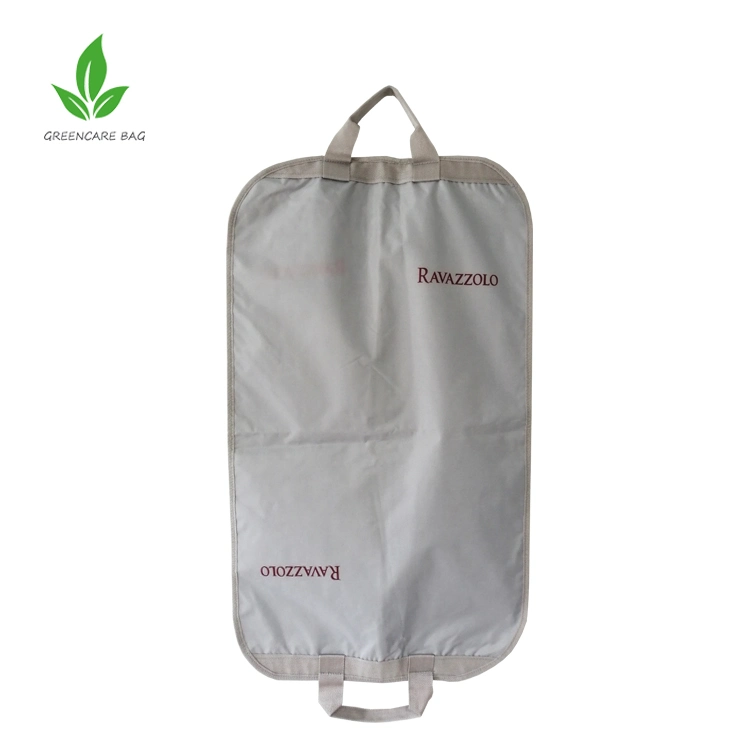 High Quality 600d Polyester Garment Bags PVC Window Garment Bags Wholesale Suit Zip Lock Suit Cover Dust Bag