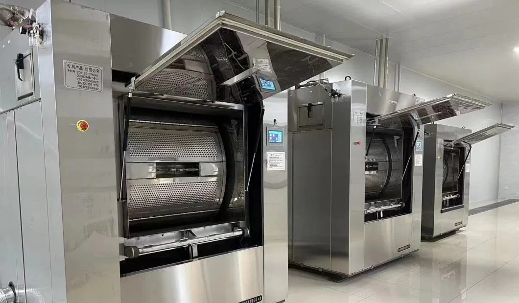 Hospital Hygenic Pharmaceutial Sanitary Isolated Barrier Washing Machine Laundry Industrial Washing Extractor Machine