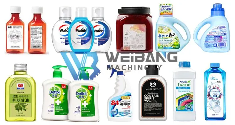 Automatic Adhesive Sticker Flat Surface Label Applicator Laundry Detergent Bottle Labler Double Sides Labeling Machine