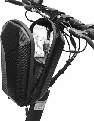 Waterproof Large Capacity EVA Hard Shell Scooter Storage Front Hanging Bag Bike Handlebar Bag